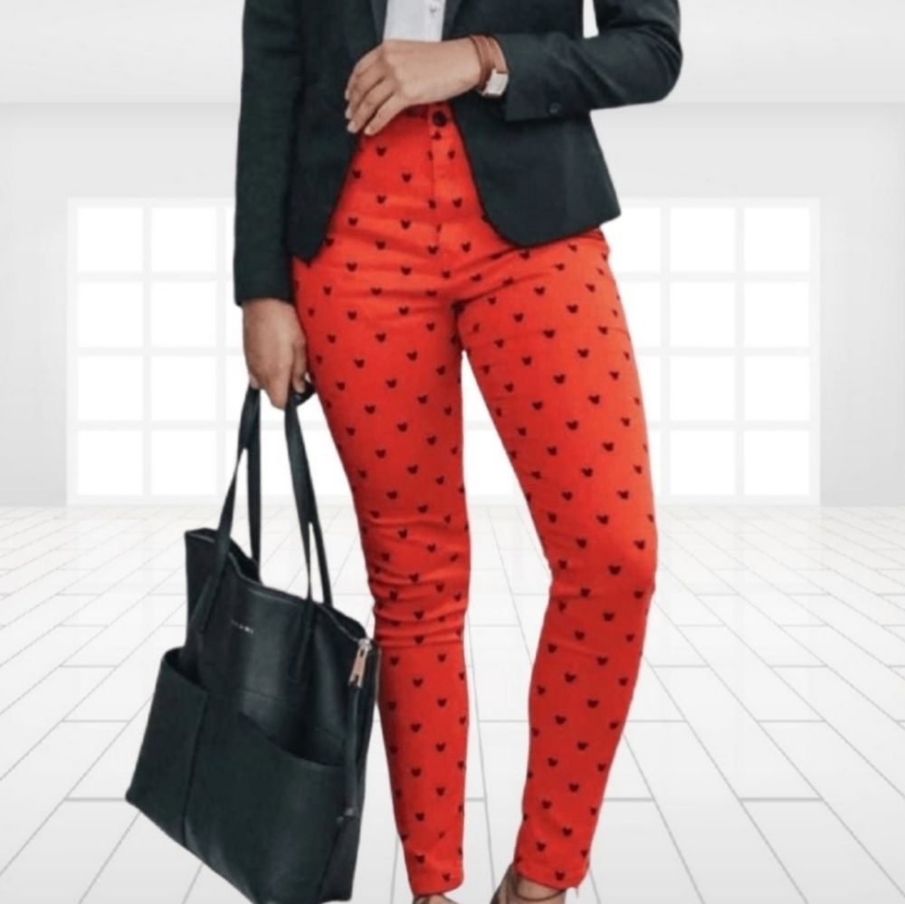 High Waisted Mickey Mouse Pant -Women